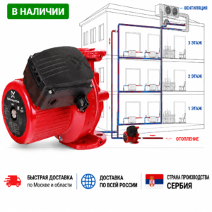 Grundfos UPS 50-60/2F 1х230 В Насос циркуляционный